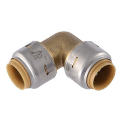 SharkBite UR514A Elbow, 1/2 in, 90 deg Angle, Brass, 250 psi Pressure