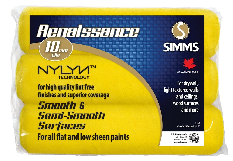 Renaissance 4752 Roller Cover, 10 mm Thick Nap, 240 mm L