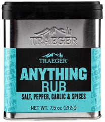 Traeger SPC207 Anything BBQ Rub, Savory Flavor, 7.5 oz Tin