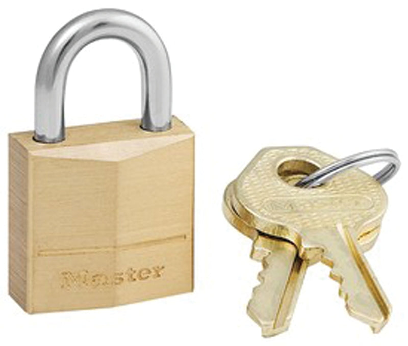 120D PADLOCK BRASS