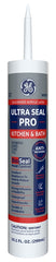 GE GE14209 Adhesive Caulk, White, 24 hr Curing, 10.1 oz Cartridge