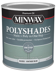 STAIN WOOD GLOSS VTGE BLUE 1QT