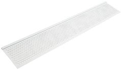 Frost King G636W Gutter Screen, 3 ft L, 6-5/8 in W, Vinyl, White