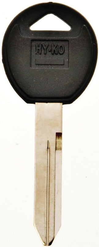 Hy-Ko 12005Y159 Key Blank, Brass, Nickel, For: Chrysler, Dodge, Eagle, Jeep, Plymouth Vehicles