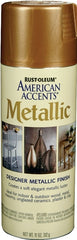 Rust-Oleum 202642 Metallic Spray Paint, Metallic, Classic Bronze, 12 oz, Can