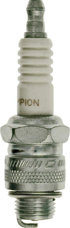Champion RJ19LM Spark Plug, 0.029 to 0.033 in Fill Gap, 0.551 in Thread, 0.813 in Hex, Copper
