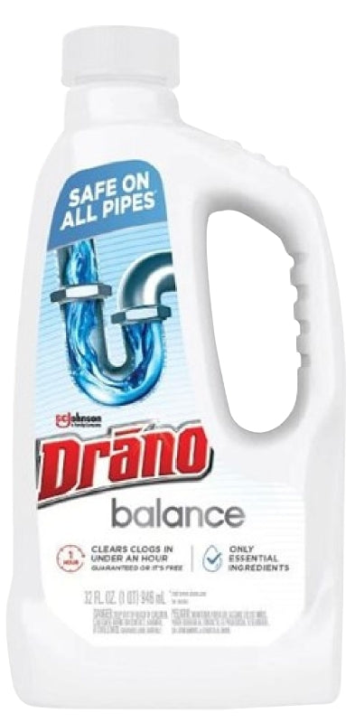 Drano Balance 432 Clog Remover, Gel, 32 oz Bottle