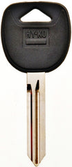 Hy-Ko 12005B106 Automotive Key Blank, Brass/Plastic, Nickel, For: General Motor Vehicle Locks
