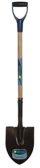 Garant GDMPHR2FD35 Shovel, Steel Blade, Hardwood Handle, D-Grip Handle, 48 in L Handle