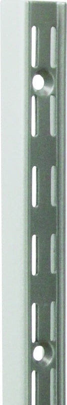 Knape & Vogt 82 TI 48 Shelf Standard, 450 lb, 14 ga Thick Material, 1-1/16 in W, 48 in H, Steel, Titanium