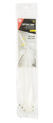 GB 45-311SC Cable Tie, Double-Lock Locking, 6/6 Nylon, Natural