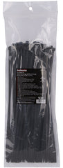 ProSource CV280W-1003L Cable Tie, 70 mm Max Bundle Dia, Self-Lock Locking, Nylon, Black