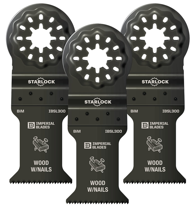 Imperial Blades Starlock IBSL300-3 Standard Blade, 18 TPI, Bi-Metal