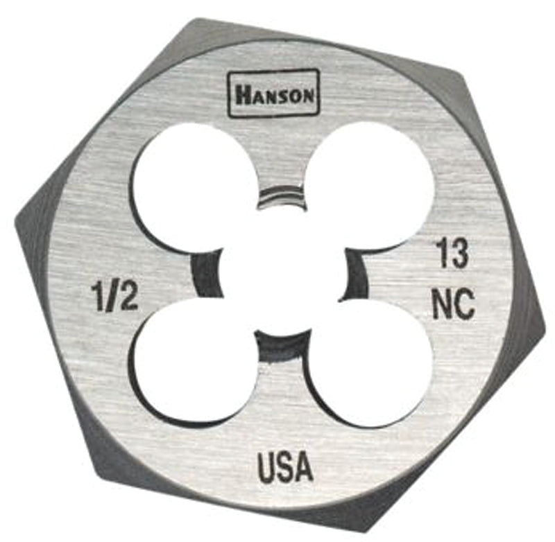 9444 DIE 1/2IN 13NC 1IN HEX