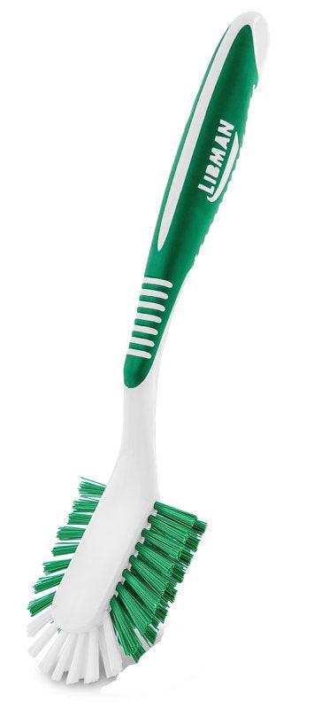 Libman 1043 Kitchen Brush, Polymer Bristle, 10.88 in L