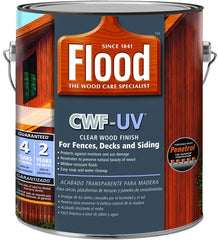 Flood FLD521-01 Wood Finish, Redwood, Liquid, 1 gal