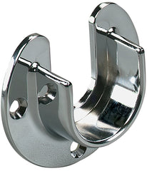 Knape & Vogt 766 CHR Closet Rod Flange, Zinc, Chrome