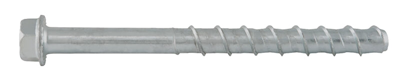 DeWALT Screw-Bolt+ PFM1411680 Screw Anchor, 5/8 in Dia, 8 in L, Carbon Steel, Zinc