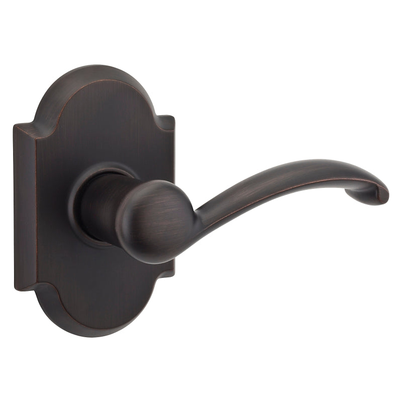 Kwikset 97200-860 Door Lever, 2 Grade, Venetian Bronze, 2-3/8 to 2-3/4 in Backset, Left, Right Hand