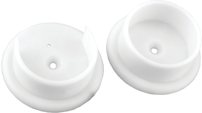 John Sterling Closet-Pro BC-0037 Closet Pole Socket, Plastic, White, Powder-Coated