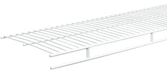 ClosetMaid 1361 Wire Shelf, 60 lb, 1-Level, 12 in L, 72 in W, Steel, White