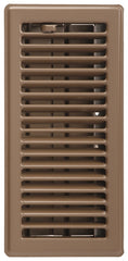 Imperial RG2005 Louvered Floor Register, 5-1/4 in L, 12 in W, Steel