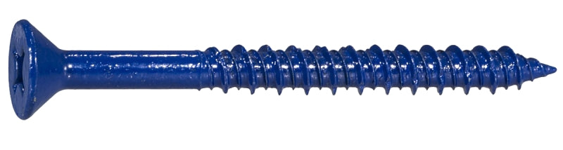 Midwest Fastener 10543 Masonry Screw, 1/4 in Dia, 2-3/4 in L, Steel