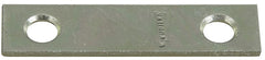 National Hardware N272-716 Mending Brace, 2 in L, 1/2 in W, Steel, Zinc, Screw Mounting