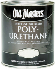Old Masters 49516 Polyurethane, Semi-Gloss, Liquid, Clear, 0.5 pt, Can