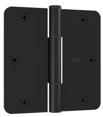 National Hardware Squeak Guard Series N830-446 Door Hinge, 3-1/2 in H Frame Leaf, 3/32 in Thick Frame Leaf, Steel, 50 lb