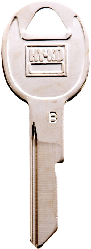 Hy-Ko 11010B49 Key Blank, Brass, Nickel