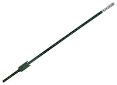 CMC TP125PGN055 T-Post, 5-1/2 ft H, Steel, Green/White