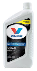 Valvoline Daily Protection 822344 Synthetic Blend Motor Oil, 20W-50, 1 qt, Bottle