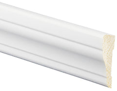 Inteplast Group 356 Series 53560700032 Casing Moulding, 7 ft L, 2-3/8 in W, 11/16 in Thick, Smooth Profile, Polystyrene