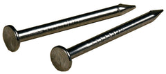 Hillman 122530 Wire Nail, 3/4 in L, Steel, Stainless Steel, Flat Head, Smooth Shank, Silver, 2 oz