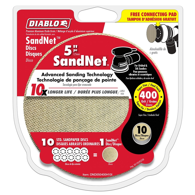 DND050400H10I DISC SANDNG 400G