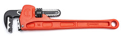 Crescent CIPW14 Pipe Wrench, 0 to 2-3/8 in Jaw, 14 in L, Cast Iron/Steel, Powder-Coated