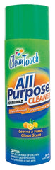 CleanTouch 9655 All-Purpose Household Cleaner, 13 oz Aerosol Can, Liquid, Citrus