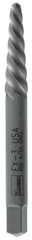 Irwin POWER-GRIP 53402 Screw Extractor, EX-2 Extractor, 5/32 to 7/32 in, 4 to 6 mm, #6 to #12 Bolt/Screw, Spiral Flute