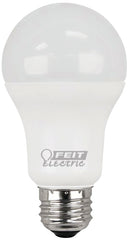 Feit Electric A1600/827/10KLED/2 LED Lamp, General Purpose, A19 Lamp, 100 W Equivalent, E26 Lamp Base, White