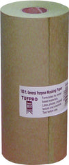 Trimaco EasyMask 12906 Trim Masking Paper, 180 ft L, 6 in W, Brown