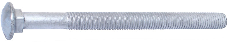 Midwest Fastener 53643 Carriage Bolt, 5/8-11 Thread, 8 in OAL, Galvanized