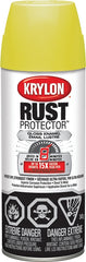 Krylon Rust Protector 469010000 Rust Preventative Spray Paint, Gloss, Yellow, 12 oz, Can