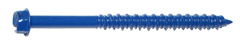 Midwest Fastener 10534 Masonry Screw, 1/4 in Dia, 3-1/4 in L, Steel