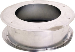 AmeriVent 5EWT Wall Thimble, 0.018 Gauge, Galvanized Steel, For: Type B Gas Vent Pipe