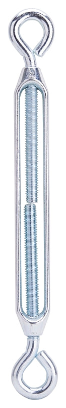 ProSource LR332 Turnbuckle, 3/8 in Thread, Eye, Eye, 15 in L Take-Up, Aluminum
