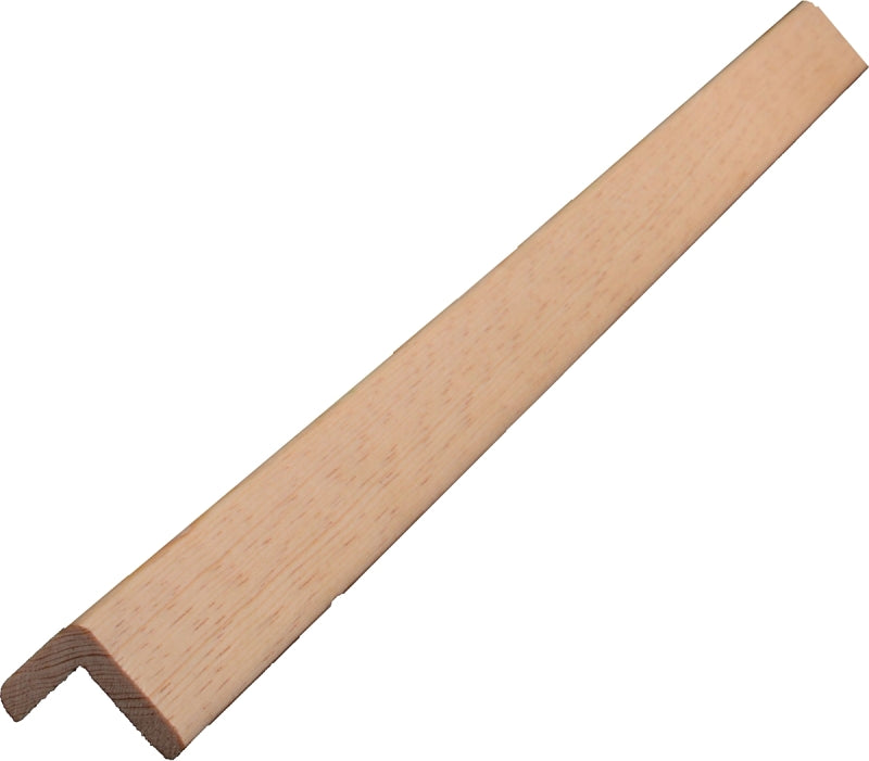 ALEXANDRIA Moulding 0W204-20096C1 Corner Guard Moulding, 96 in L, 1-5/16 in W, Polycarbonate