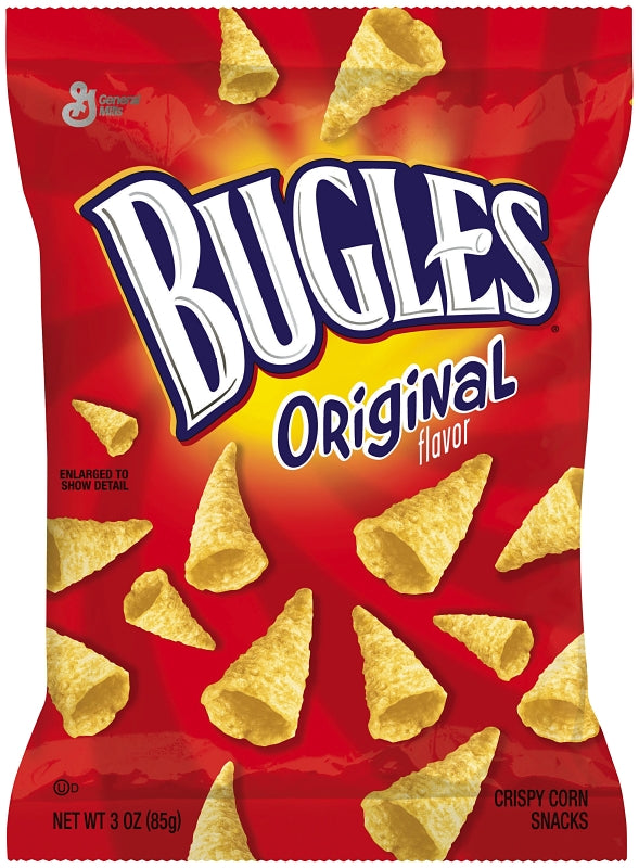 Bugles BUGLES6 Corn Snack, Original Flavor, 3 oz