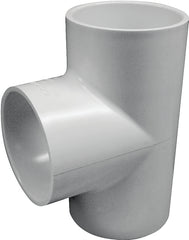 IPEX 035782 Tee, 3 in, Socket, PVC, White, SCH 40 Schedule, 260 psi Pressure