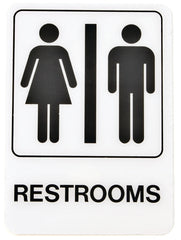 SIGN DECOR WOMEN 3X9IN PLASTIC
